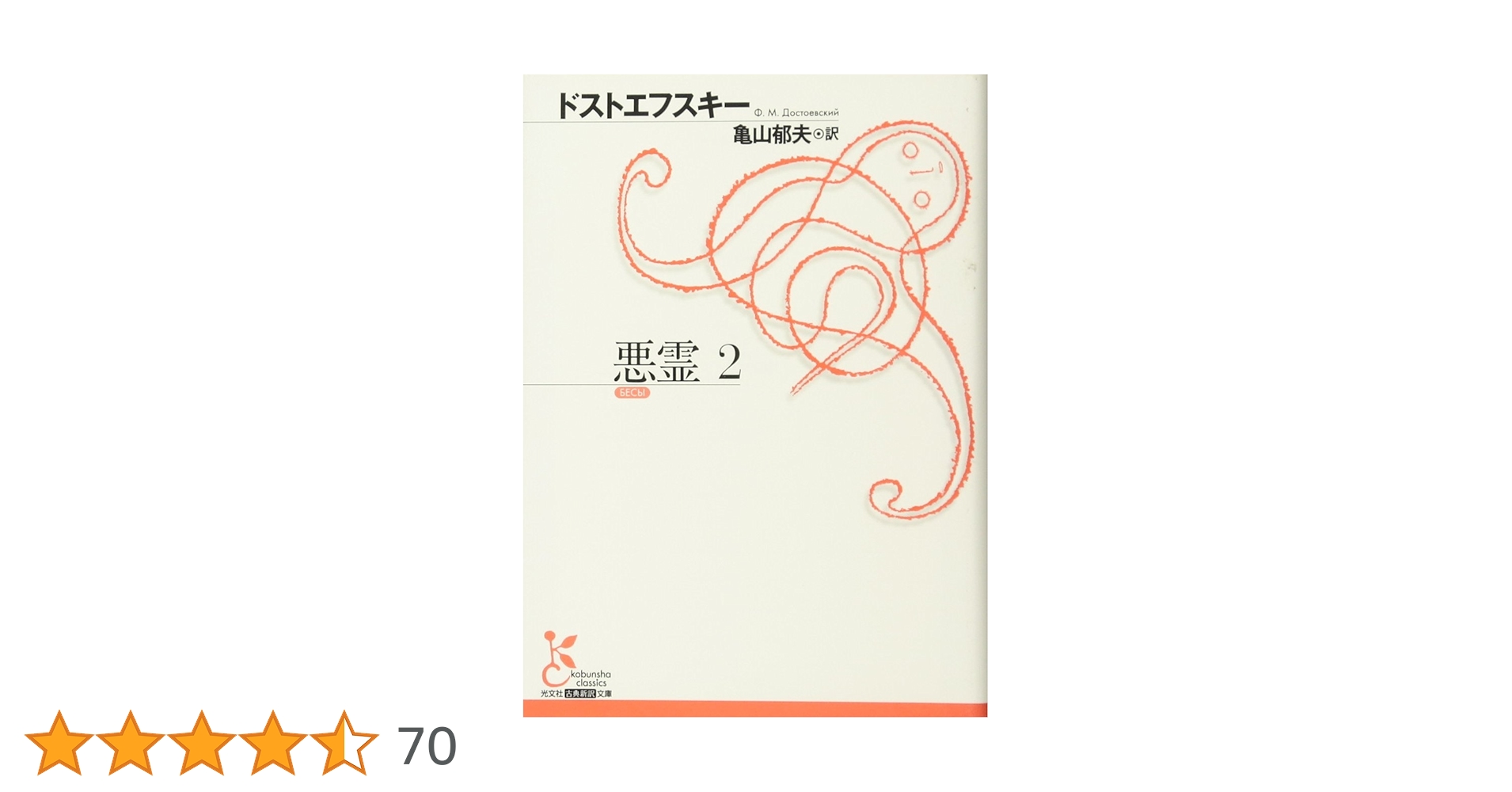 【中古】 ドストエフスキー悪霊の世界 ドストエフスキー『悪霊』の概要展望と深層構造 —悪魔の